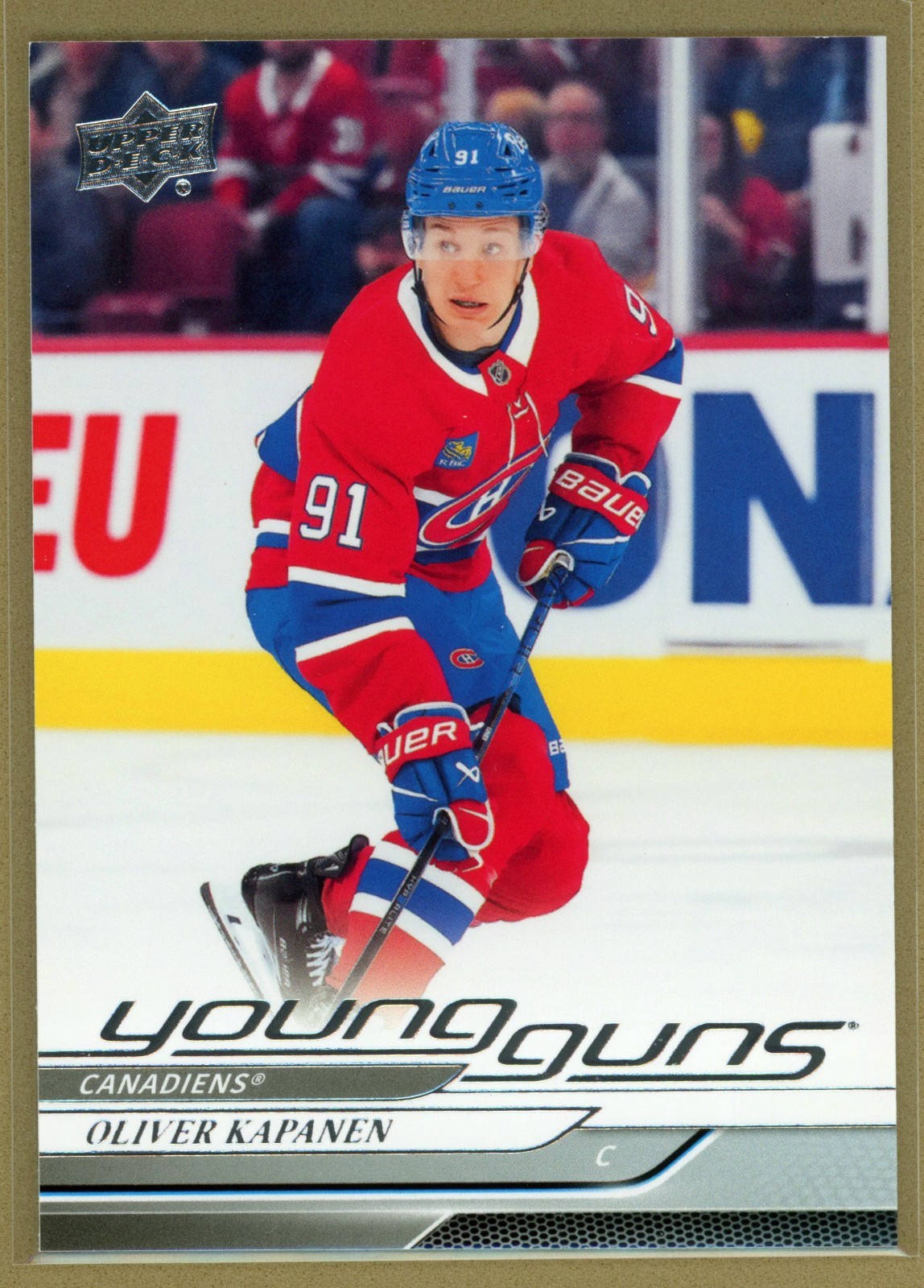 2024-2025 Upper Deck Series 2 Young Guns Oliver Kapanen Rookie Card No. 461