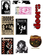 The Doors Band Stickers