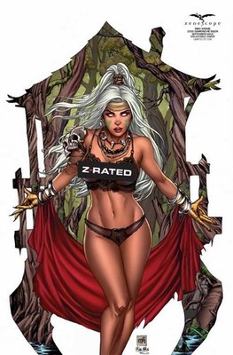 ROBYN HOOD BABA YAGA 1 (NM) MIKE KROME Diamond GOLD LE 199 Grimm Fairy Tales