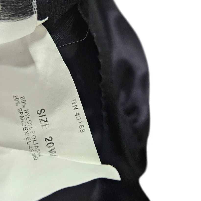 Miraclesuit 20W Black Paisley Tankini Top Underwire Support Swimsuit Slimming - Image 4 of 4