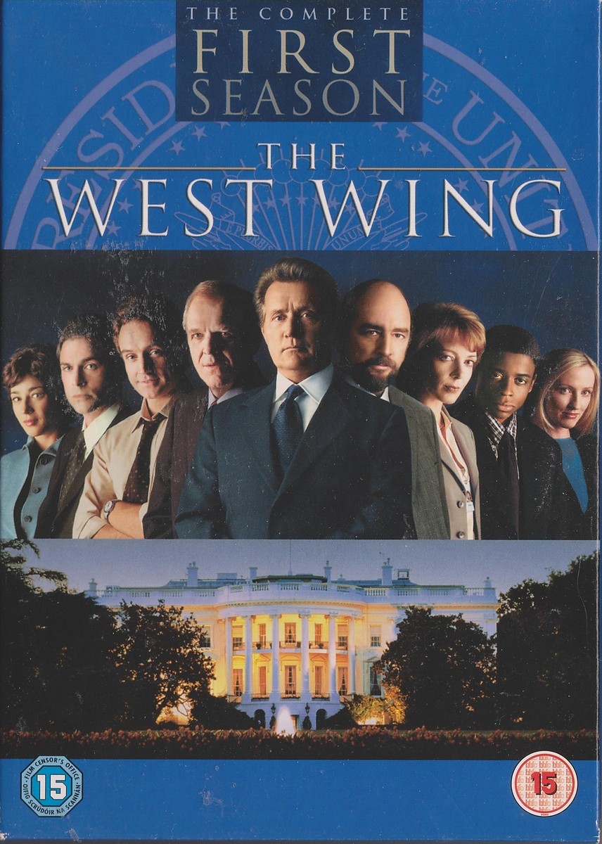 THE WEST WING Series Martin Sheen, Rob Lowe, Moira Kelly