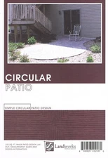 DIY Landscape Plans Circular Patio Brick Paver Layout, Landworks Design Group