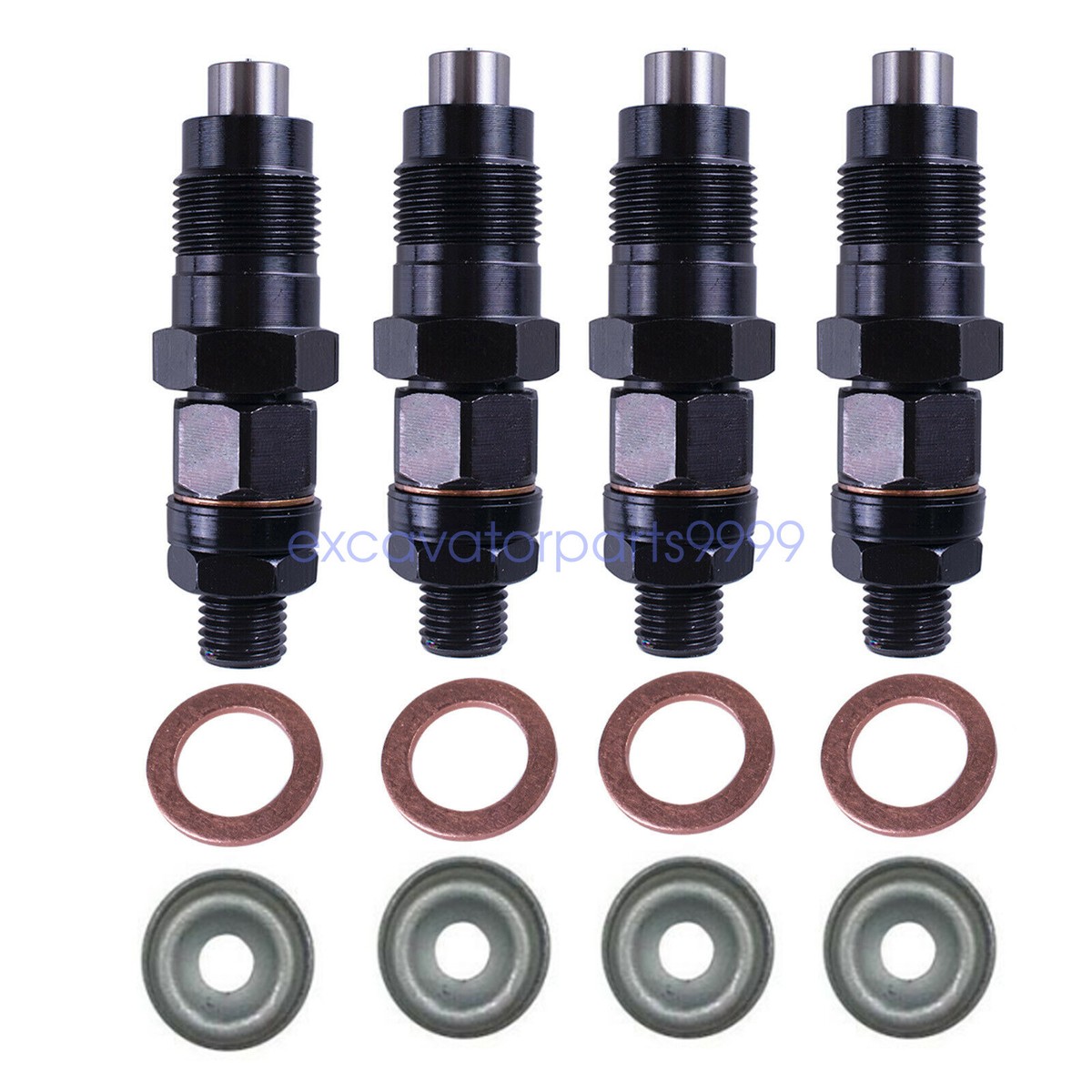 4x TD27 Fuel Injectors 16600-43G23 Fits For NISSAN NAVARA