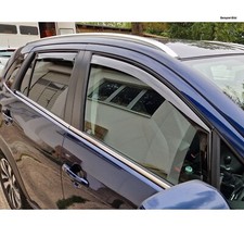 ClimAir WINDABWEISER schwarz vorne hinten passend für VW Golf Sportsvan 2014+