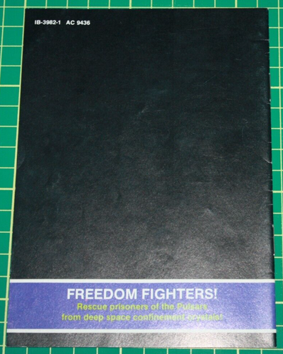 Odyssey 2 Game Manual: Freedom Fighters! - Picture 2 of 2