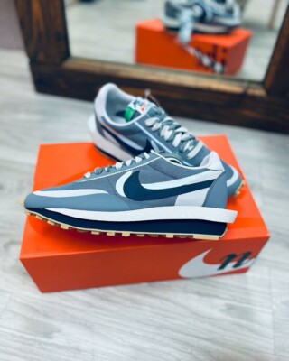 CLOT x Sacai LD Waffle Kiss of Death II DS Size 13 NEW IN BOX 