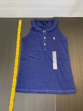 ralph lauren, Girls Shirt Top, Blue, SleeveLess