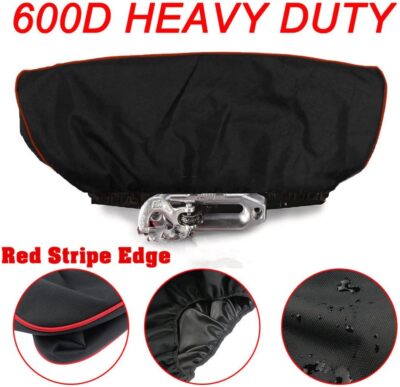 Waterproof Winch Cover Dust Fits 9500-13000lb Capacity Standard Winch US!!!