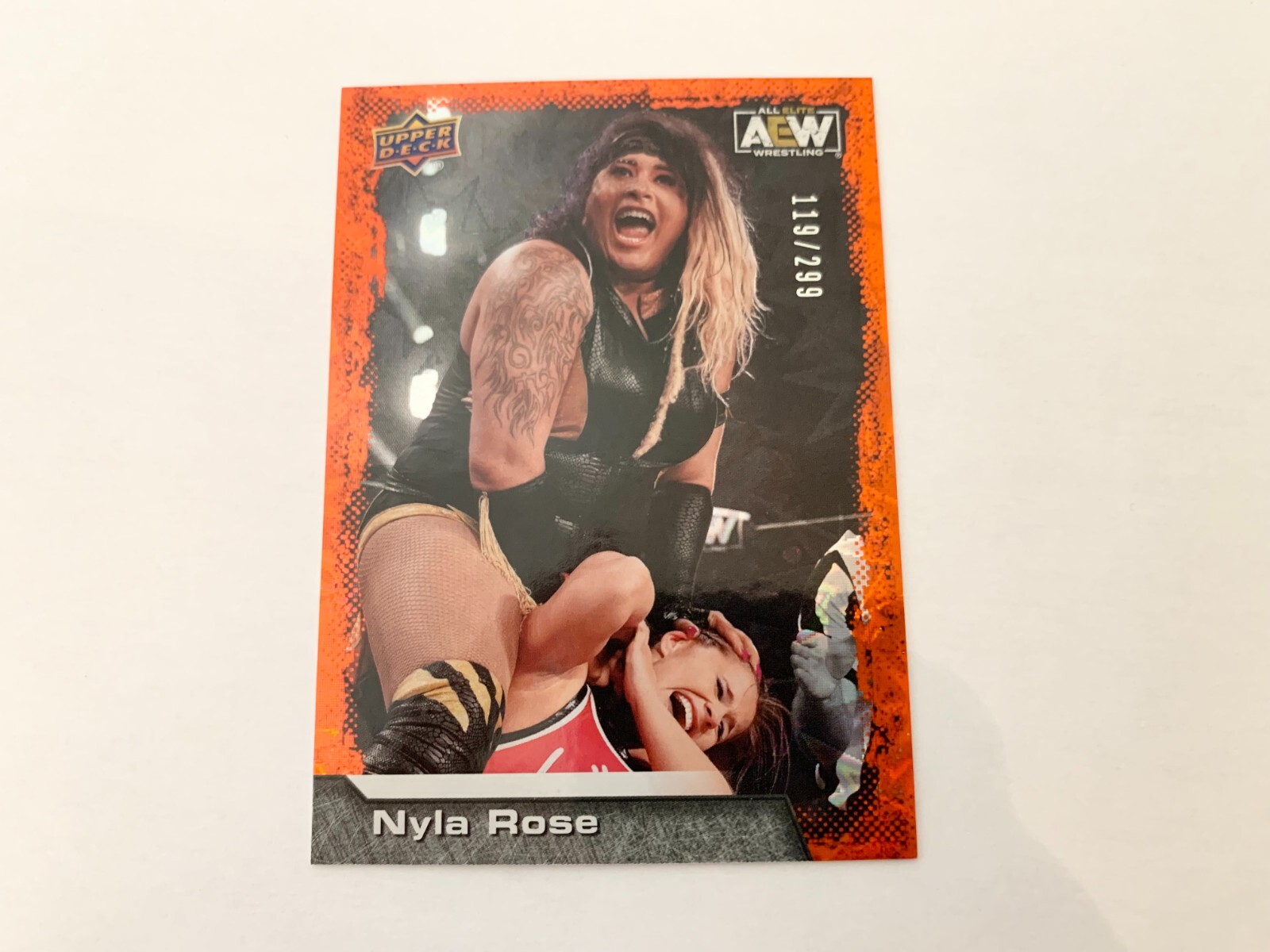 Nyla Rose Dynamite 119/299 2022 Upper Deck AEW Card # 12