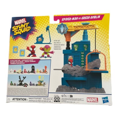 Marvel Stunt Playset Spider-Man Vs Green Goblin HASBRO - F6894_F7062