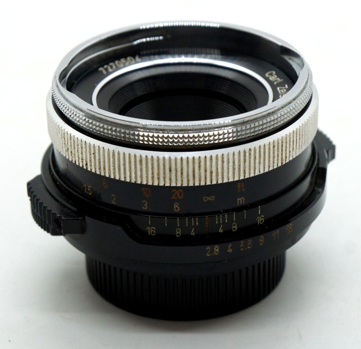 Tessar1；2.8f=50mmTCarlZeissJena Carl Zeiss Jena Tessar 1:2.8 f-50