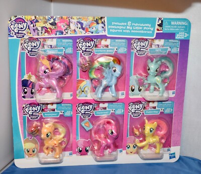 My Little Pony Friendship Is Magic 6 Pc Collectors Figure Box Set Lyra NEW ~ R2