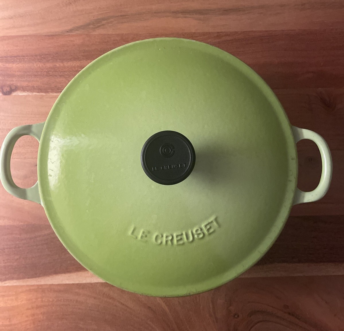 Vintage Le Creuset Enameled Cast Iron #22 Dutch Oven Soup 2