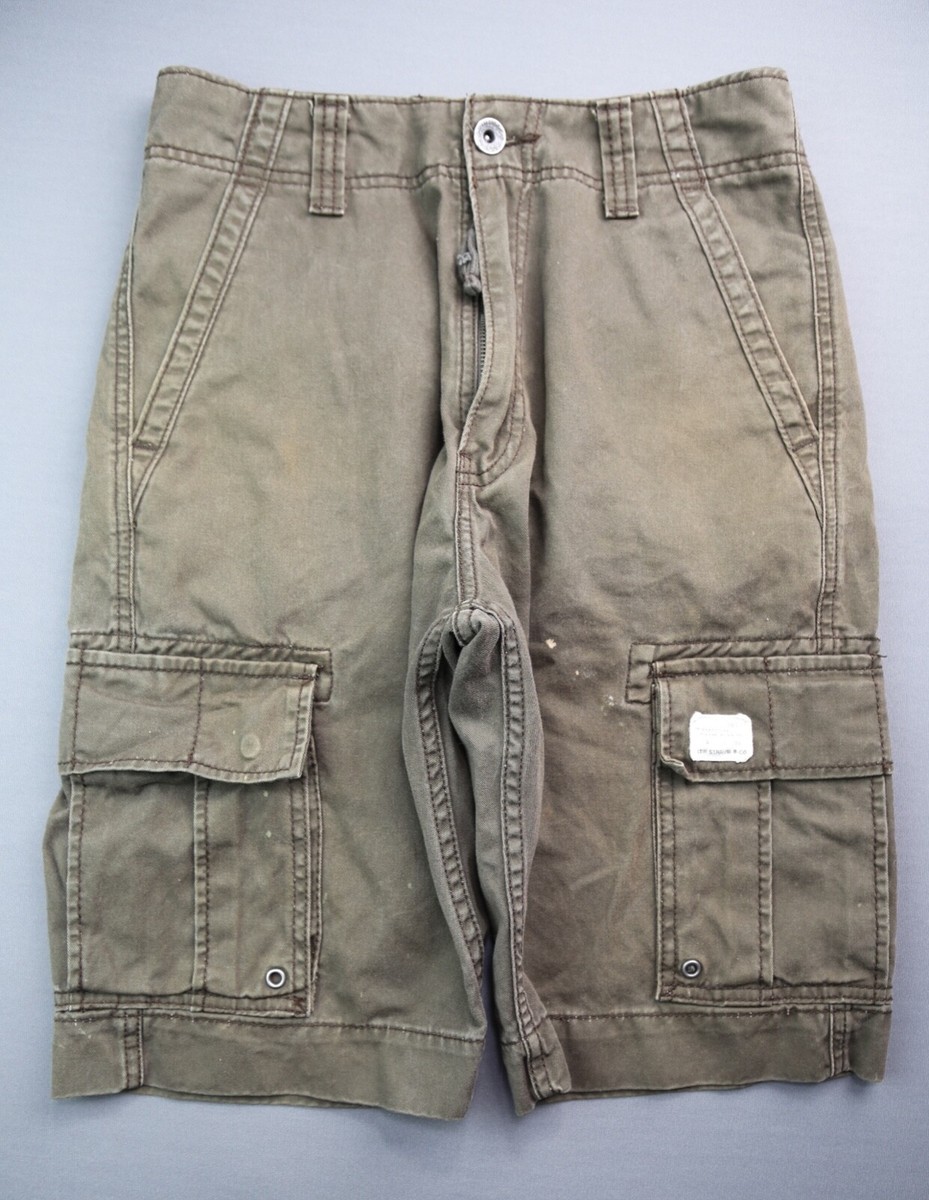 Vintage Men's 2008 Levi's Original Cargo Shorts Brown Size