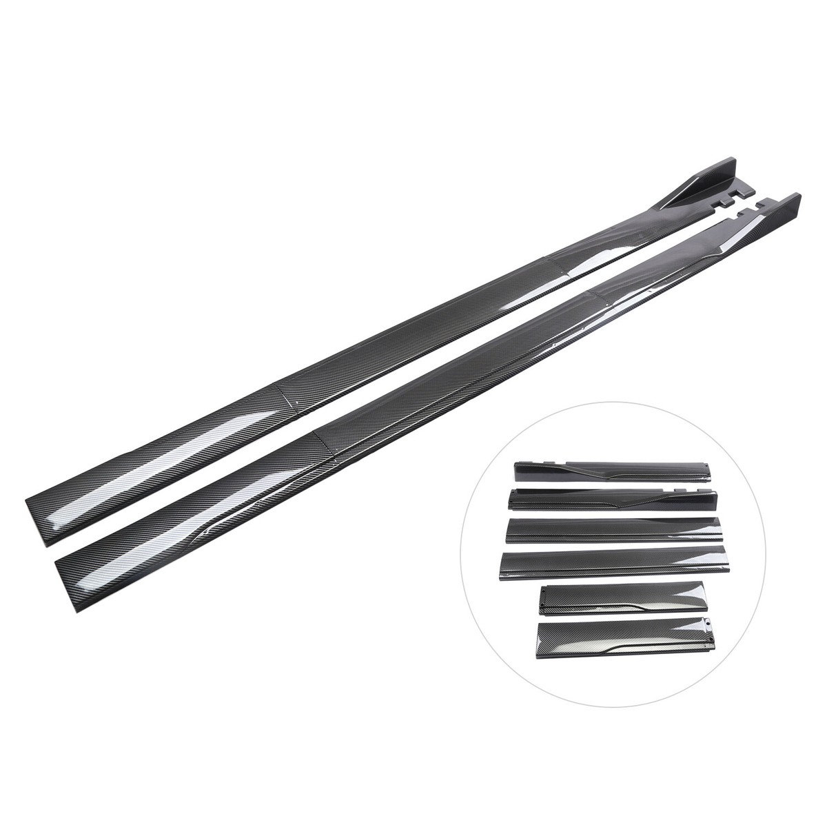 Aazon.co: NINTE Side Skirts for 2006-2013 Lexus IS250 IS350, In-S