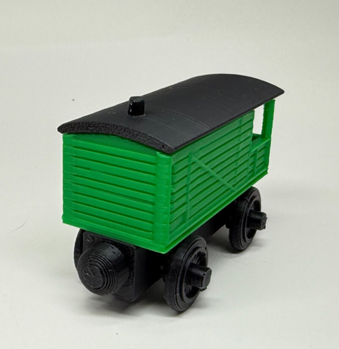 Ferrocarril de madera Breakvan, tren de caboose hecho a medida Thomas Friends Brio - Elige - Imagen 60 de 61