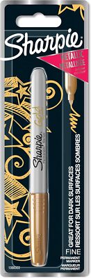 Sharpie Metallic Marker, Feine Spitze, Gold Tinte, 1 Stk.
