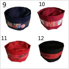 Japanese SUSHI Chef Hat ITAMAE Mesh Cap Beret Cook Kitchen Waiter Bar Breathable