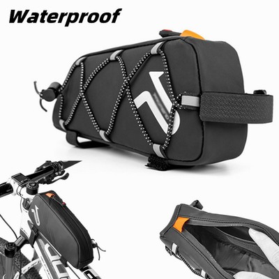 Details about &nbsp;Bicycle Beam Package MTB Bike Bag Splash Proof Bag Upper Tube Package