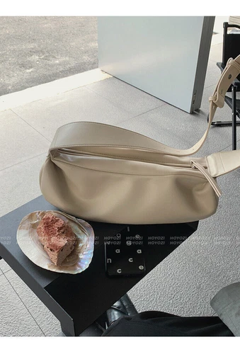 Women's Sheepskin Dumpling Bag Shoulder Strap Crossbody Armpit Chest Bags hot - Picture 10 of 20