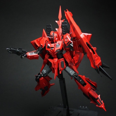 BANDAI [MG] 1/100 MSZ-006P2/3C ZETA GUNDAM 3 P2 TYPE RED ZETA | eBay