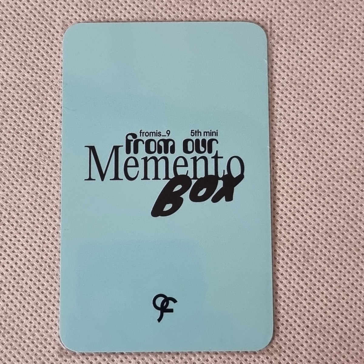 fromis_9 ラキドロ トレカ コンプ パワステ powerstation Fromis_9 5th Mini Album From our Memento Box Power Station