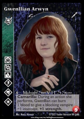 Gwenllian Arwyn Brujah The Fall of London V:TES VTES Vampire CCG