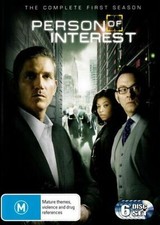 Person Of Interest : Season 1 DVD, 2012, 6-Disc Set vgc t199