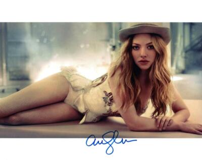 アマンダ・セイフライド（セイフリッド）サイン　オートグラフ　8×10インチ Amanda Seyfried autographed 8x10 Picture signed Photo Pic includes