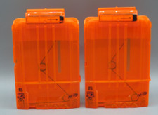 Nerf Dart Gun 6 Round Ammo Magazine Clips - Lot of 2