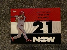 2007 Topps Generation Now Insert #GN71 Phillies Chase Utley Baseball Card