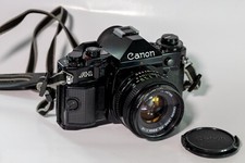 Canon A-1 Camera & FD 50mm F1.8 Lens, Full CLA  Works Perfectly - Superb with ex