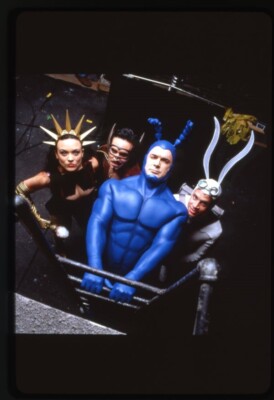 The Tick Patrick Warburton David Burke Liz Vassey Original 35mm Transparency