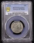 1915 Barber Quarter PCGS AU Detail-Cleaned