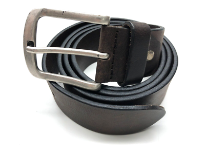 Bronzino Belt Brown Mens Sz 42/105 Genuine Leather Made In Italy