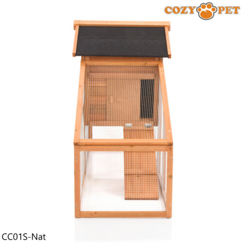 Chicken Coop Cozy Pet Deluxe Hen House Poultry Ark Rabbit Hutch Run Coup CC01S-N - Picture 7 of 12