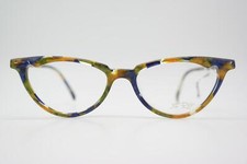 Vintage Glasses JF Rey J 022 Multicolored Oval Eyeglass Frame