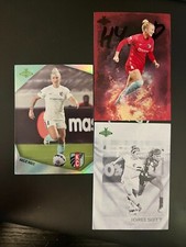 Desiree Scott SP vintage black white /200 SSP Hailie Mace HYPED foil board USWNT