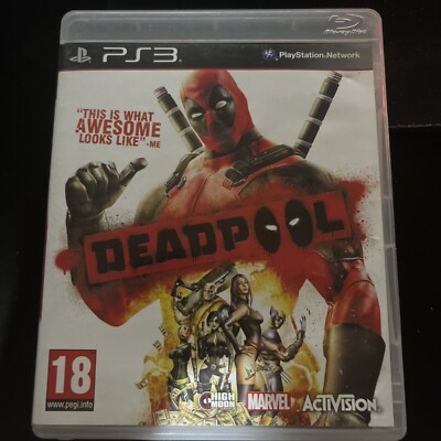 PS3 - Deadpool Videospiel - Komplett mit Handbuch!