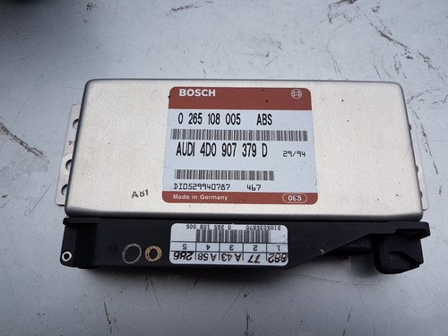 Audi A6 Limousine C4 Steuergerät ABS 4D0907379D 0265108005 06.1994-04.1997