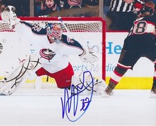 MATHIEU GARON Signed COLUMBUS BLUE JACKETS 8X10 Photo w/COA