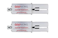 2x Tour Set Plus Golf Club Epoxy - 30ml – Maximum Strength Adhesive