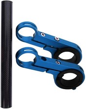 8" Bike Bicycle Handle Bar Lamp Phone Aluminum Extender Mount Extension Bracket