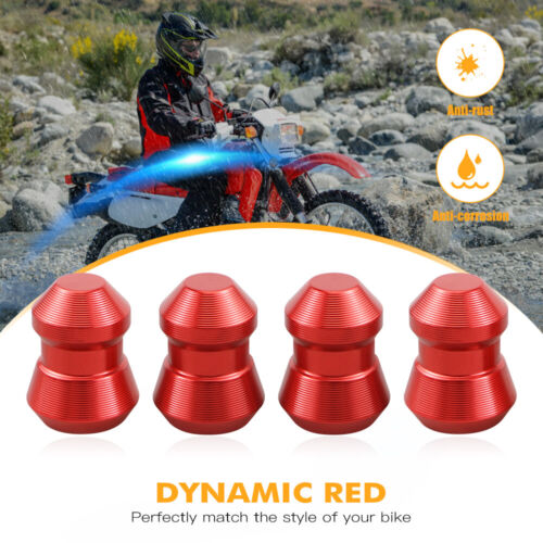 4PCS Fork Air Valve Caps Tire Stem Cap For Honda XR650L XR 650L 1993-2024 2025 - Bild 4 von 8