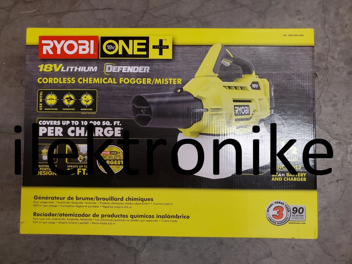 Brand NEW Ryobi ONE+ Cordless Fogger/Mister P2850 Battery Charger