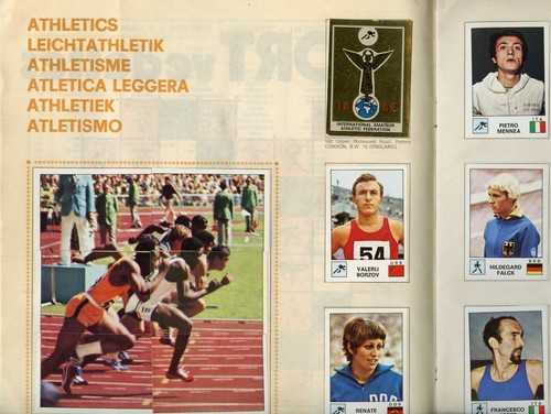 1974 Panini Vedettes Complete Book RARE Sticker Cassius Clay Muhammad Ali - Picture 7 of 9