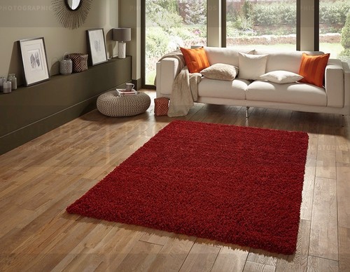 NEW SMALL MEDIUM EXTRA LARGE SOFT QUALITY BRIGHT DARK RED RUGS (CHEAP MATS SALE) - Picture 25 of 40