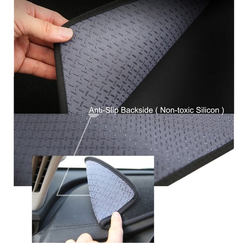 Anti-Slip Black Dash Mat Dashboard Cover for 2015 2016 2017 KIA SOUL (LH Drive) - Picture 2 of 5