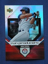 2006 Upper Deck Baseball Run Producers Mark Teixeira Texas Rangers #RP-17