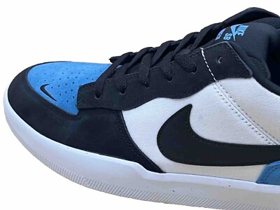 Nike SB Force 58 Turnschuhe Größe 5, 6, 14 UK NIEDERLÄNDISCH BLAU Skateboard Retro